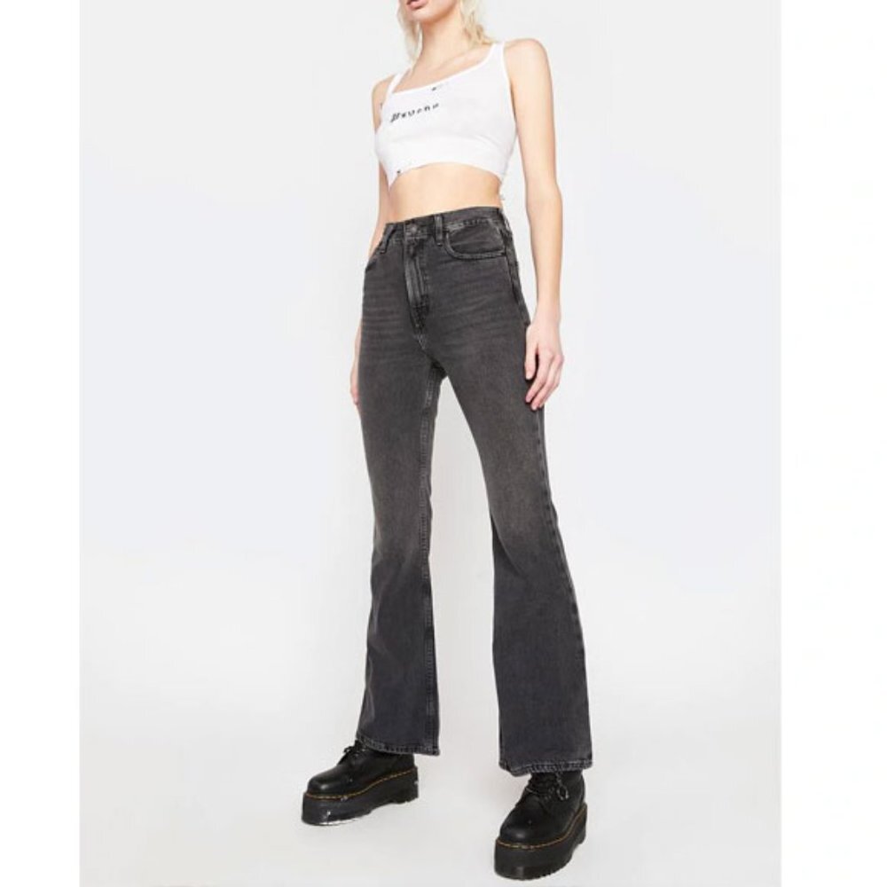 Levis Premium 70'S HIGH RISE FLARE Jean - Picture 2 of 13